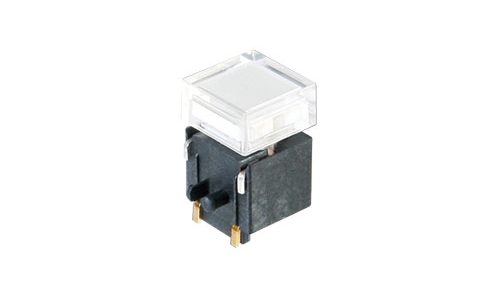 SPJ SMD right angle led illuminated plastic push button tact switch, tactile switch, led switches, RJS Electronics Ltd