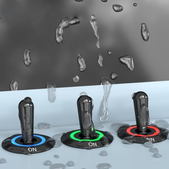 Marine toggle switches, LED switches, IP rated toggle switch, IP68 rating, switch with illumination, RJS Electronics Ltd