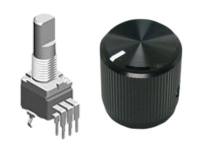 potentiometers (pots), knobs and encoders, CS122-1920NB knob, solid aluminium, suitable for broadcast switches, audio and visual applications, RJS Electronics Ltd
