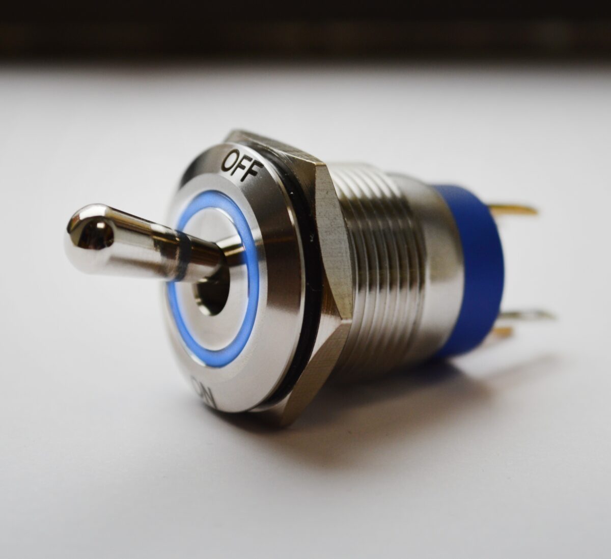 Marine toggle switches, LED switches, IP rated toggle switch, IP68 rating, switch with illumination, RJS Electronics Ltd