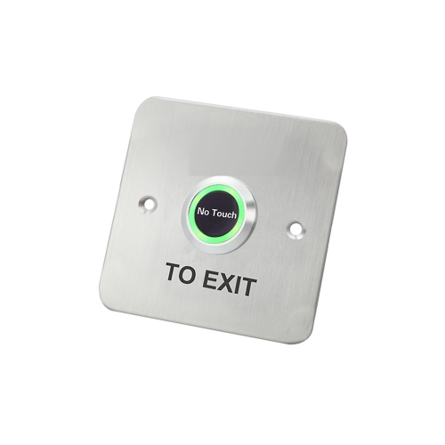 no touch exit button, touchless infrared switch