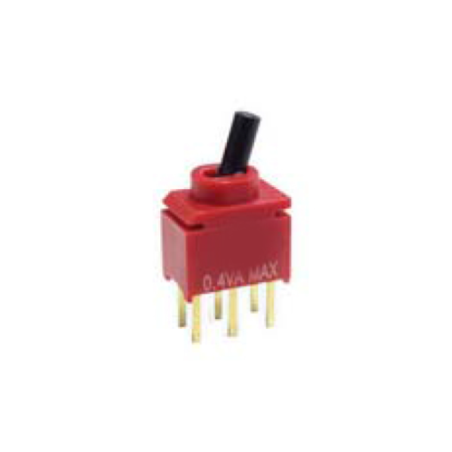 JT&T (2670F) - 15 AMP @ 12 Volt S.P.S.T. Push-Pull Switch, Red, 1 Pc.