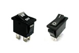rocker switches, panel mount with on off marking, rjs electronics ltd
