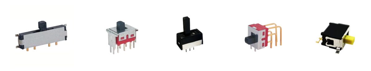 slide switches, pcb mount, rjs electronics ltd