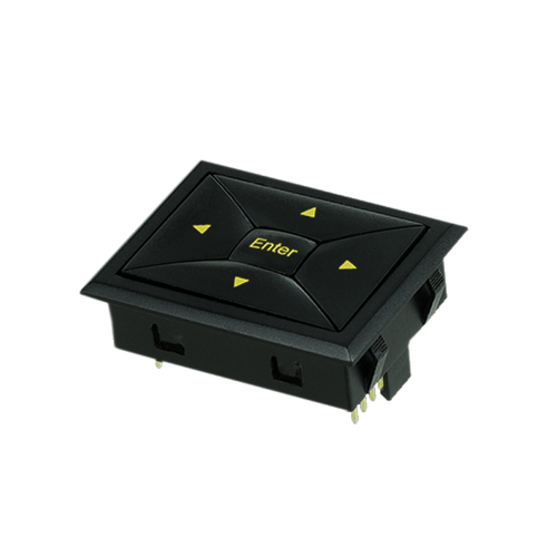 Navigation Switch, Navigation Module, RJS Electronics Ltd, SNA4, Navigation switch with LED illumination, 5 way, rectangular module. Snap In, Terminals, Global Shipping, RJS Electronics Ltd. +44 (0)1234 213600