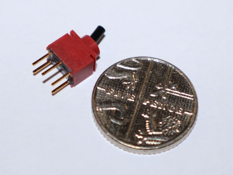 Ultra-miniature toggle switches, PCB mount switches, plastic toggle switch, miniature components, RJS Electronics Ltd